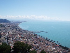 Salerno dall'alto