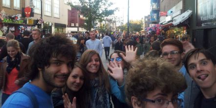 sola v centru londona